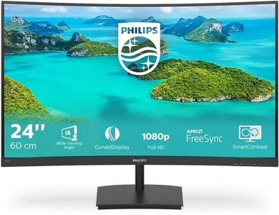 Philips 23-26" TFT-Displays 241E1SC/00 - Bild 1 von 4