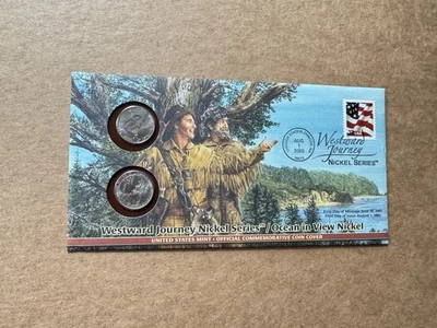 US 2005 Commemorative Coin Cover(E) +Ocean View Nickel +Westward Journey Series - Image 1 of 2