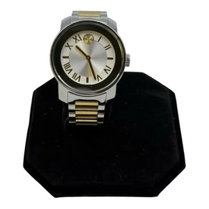 Reloj Mujer Movado Bold Dos Tonos 32mm MB.01.3.14.6125 Batería Nueva - Imagen 1 de 7