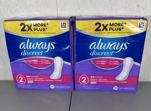 Forros de panty Always Discreet talla 2 absorción muy ligera 222 unidades - Imagen 1 de 5