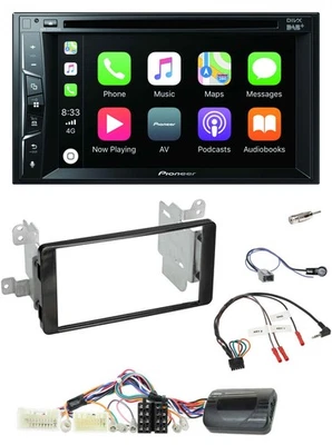 Pioneer Lenkrad USB DVD Bluetooth DAB 2DIN Autoradio für Mitsubishi Outlander ab - Bild 1 von 4