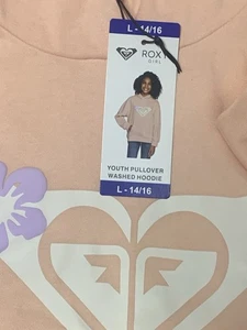 Roxy Youth Pullover Washed Hoodie - Picture 1 of 5