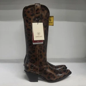 Ariat Paloma Western Boot Leopard Print Womens Size 8B - Picture 1 of 8