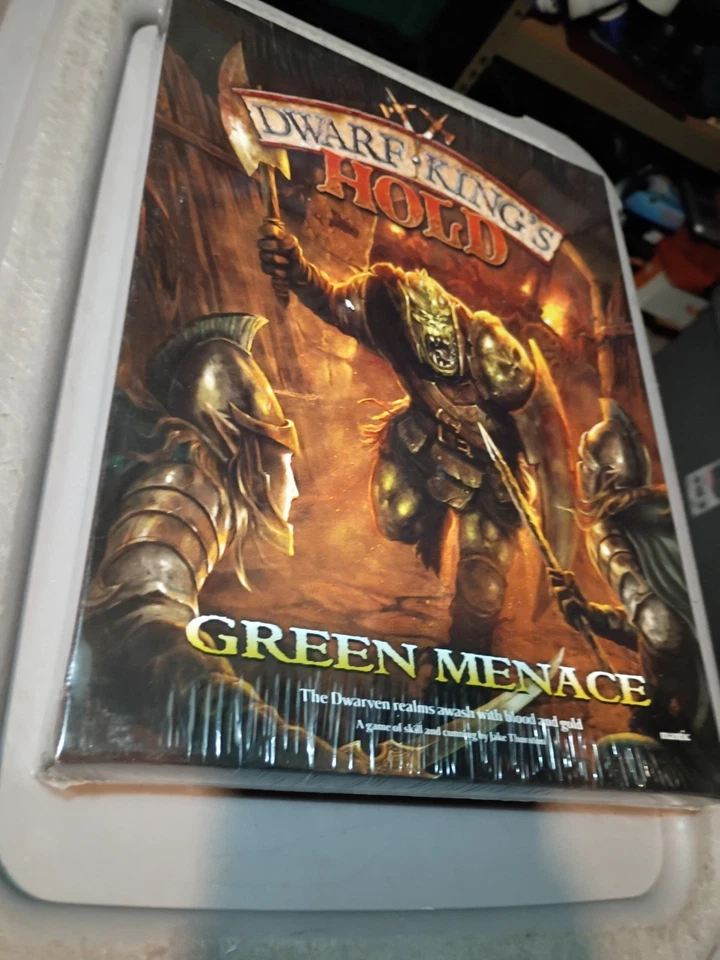 NEW SEALED Dwarf King's Hold Green Menace New Old Stock - Image 1 of 4