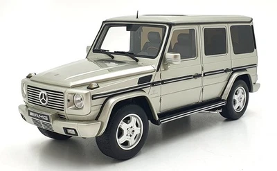 Otto Models 1/18 scale Resin OT1126 - Mercedes Benz G-Class 55 AMG - Silver - Image 1 of 4