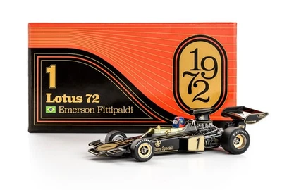 Policar PCW03 Lotus 72 - Emerson Fittipaldi #1 '72 Campeón del Mundo de F1. Coche Ranura 1:32 Foto 1 de 4