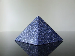 Orgone Tesla Radionics Activator Quantum Shield Shungite HHG 5xDT Quartz Pyramid - Picture 1 of 4