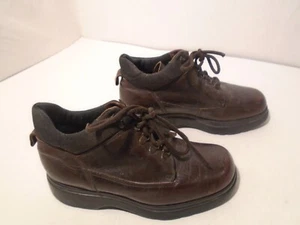 Vintage Dexter  Men’s Size 9.5 Brown Ankle lace up leather waterproof USA - Picture 1 of 5