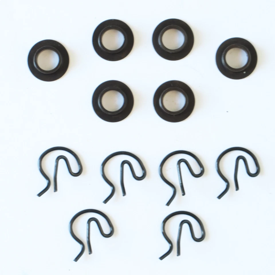 Super 661 HURST Hardened Tool Steel Shifter Bushings  Clips .500" ID Hole Set  6 - Image 1 of 1