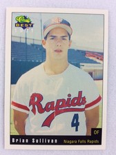 1991 Niagara Falls Rapids-Classic BEST Baseball Card-Brian Sullivan