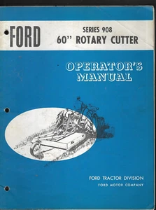 Ford Serie 908 60" Cortador Rotativo Manual de Operador - Imagen 1 de 3