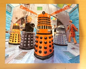 Vintage Dr Who And The Daleks 200 Jigsaw Puzzle,complete. - Picture 1 of 3