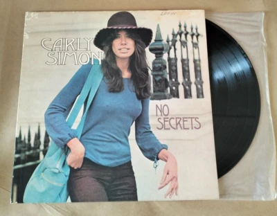 Carly Simon No Secrets Vinyl LP Record 1972 - image 1 of 4
