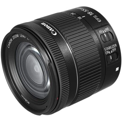 NUEVO Canon EF-S18-55mm F4-5.6 IS STM objetivo zoom estándar compatible con APS-C Foto 1 de 3