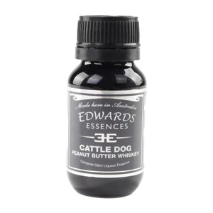 Edwards Licor Esencias Ganado Perro Mantequilla de Maní Whisky 50 ml Hace 1,4 L - Imagen 1 de 2