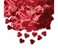 CORIANDOLI CUORE 6 MM 15 GRAMMI ROSSO PER DECORAZIONI festa