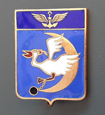 Escadrille 5 S Karouba 1960 Insigne Aéronavale ORIGINAL Badge Marine