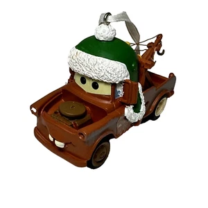 Disney Pixar CARS Holiday Mater Tow Truck w/ Green Hat Christmas Tree Ornament - Picture 1 of 8