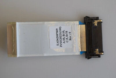 LG 47LM860V-ZB Screen to T-Con PCB Ribbon Cable EAD62087809 3YSI120221(100) - Image 1 of 4