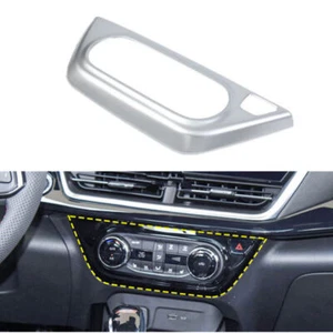 For Chevrolet Trax 24-25 Silver Inner Air Condition Switch Button Cover Trim 1X - Picture 1 of 3