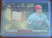 2015 Topps Archetypes Relics #ARAP Albert Pujols Bat /99