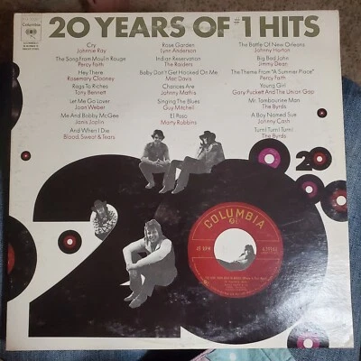 20 Years Of #1 Hits vinyl LP Columbia records KG 32007 1972 Gatefold ￼ - Image 1 of 4