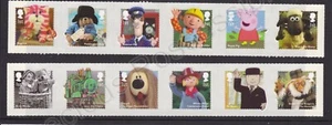 GB SG 3552-3563 MNH JUEGO DE SELLOS COMO NUEVO 2014 TELEVISIÓN CLÁSICA PARA NIÑOS - Imagen 1 de 1