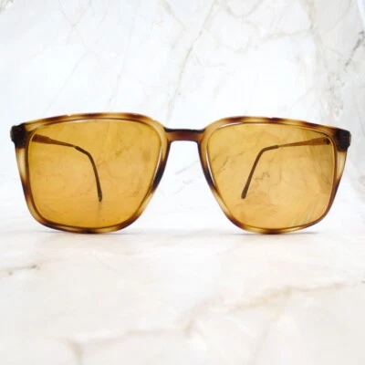 Safilo Eyeglasses Frame Women's Brown Tortoise Plastic Full Rim Aviator 145 - Image 1 of 4