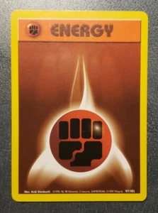 VINTAGE Pokemon - BASISSET - 97/102 - Kampf-Energiekarte - IN DER NÄHE NEUWERTIG - Bild 1 von 2