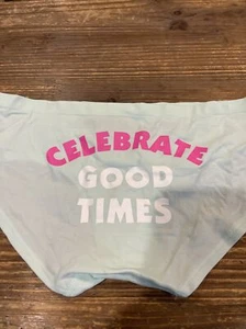 victoria secret PINK hipster panty small light blue - Picture 1 of 2