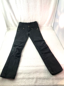 Girl's Black Rubee Denim Stretch Jeans Size 6 - Picture 1 of 7