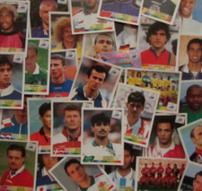 Panini World Cup France 98 1998 30 unused football sticker 1 Badge RAVENELLI etc