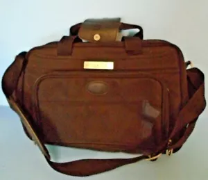 Atlantic Luggage Black Carry-On Tote With Shoulder Strap & Carry Strap - Picture 1 of 4