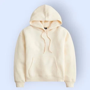 J.Crew Hoodie Sweatshirt Women's Size Large Heritage Fleece Ivory Super Soft NWT - Picture 1 of 5