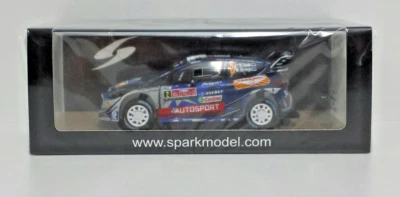 MODELLINO AUTO 1:43 SPARK FORD FIESTA WRC TANAK RALLY GREAT BRITAIN 2017 DIECAST - Immagine 1 di 4
