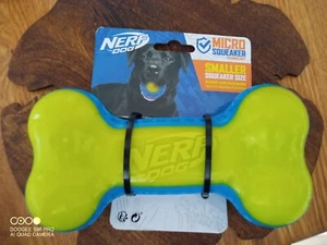 Nerf Dog Exo Bone Micro Squeaker - Zdjęcie 1 z 2