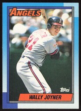 1990 Topps   Wally Joyner #525 California Angels