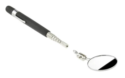Espejo Telescópico Telescópico Redondo Inspección Cuello Flexible Extender 6" a 33" Foto 1 de 4
