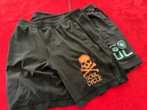 Lululemon X Soul Cycle*9 Inch Pace Breaker Shorts With LINER*Mens Size XL*Black - Picture 1 of 14