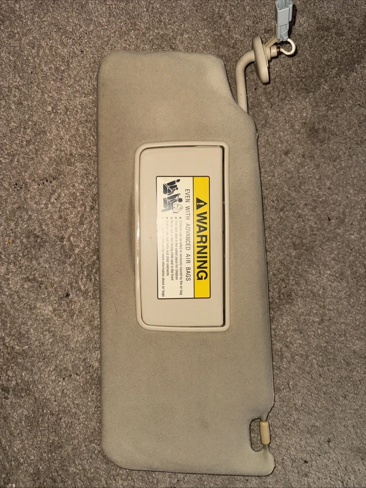 2007-2012 Acura RDX Sun Visor Left Driver Side Cloth OEM Tan ORIGINAL Foto 1 de 4