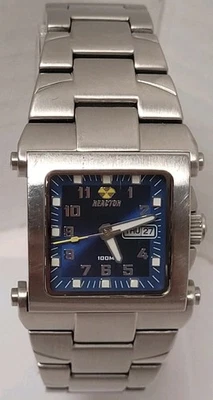 Reloj de cuarzo Reactor MC262013 día fecha tono plata 26 mm 6 1/2" para mujer Foto 1 de 4