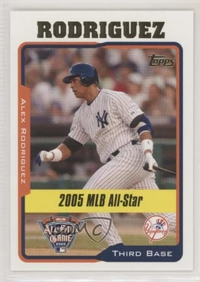 2005 Topps Update All-Star Alex Rodriguez #UH176 - Image 1 of 2