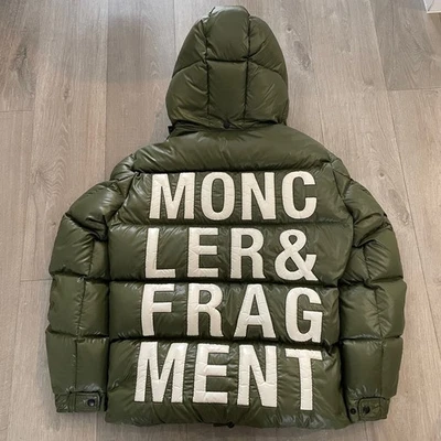 MONCLER X FRAGMENT Hanriot Down Puffer Jacket 100% Authentic RARE Size 3 Genius - Image 1 of 4