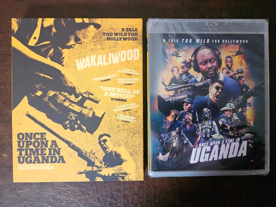 Once Upon A Time in Uganda blu ray w/ slipcover NEW SEALED Yellow Veil Vinegar - Image 1 of 3