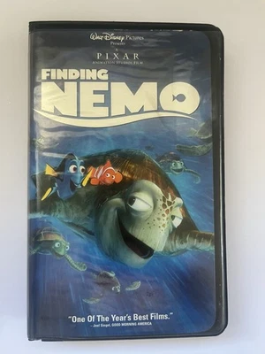 Disney Pixar Finding Nemo VHS 2003 Video Tape Clamshell Case Original Movie RARE - Image 1 of 4