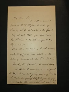 1868 M.A. De Wolfe Howe ALS + Spaulding Cover - Hymne "Temptations" Korrektur - Bild 1 von 3