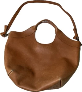 Madewell The Sydney Cutout Tasche Leder Braun Karamell - Bild 1 von 6