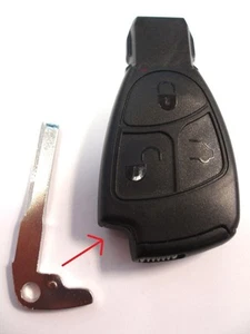 Llave cuchilla RFC HU64 para Mercedes A B C E S SL CL CL CLK SLK G CLS Vito control remoto - Imagen 1 de 2