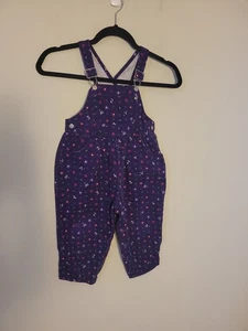 Mono vintage de algodón púrpura Oshkosh para niñas talla 3T - Imagen 1 de 7