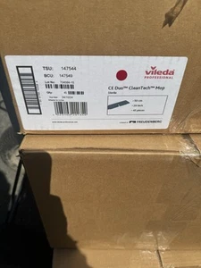Custodia di NUOVO Vileda 147544 CE Duo CleanTech scopa sterile 2 lati laminato 19,7'' - Foto 1 di 3
